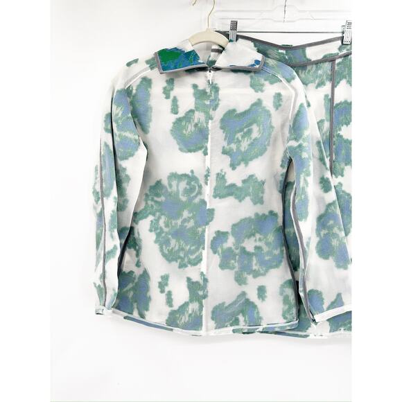 3.1 Phillip Lim Abstract Daisy Floral Print 2 Piece Skirt Jacket SET New - Picture 4 of 9